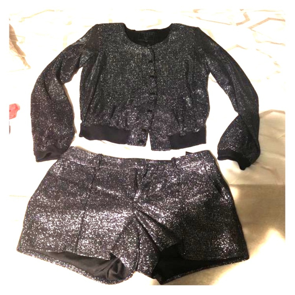 Guess Matching Shorts and Top Set